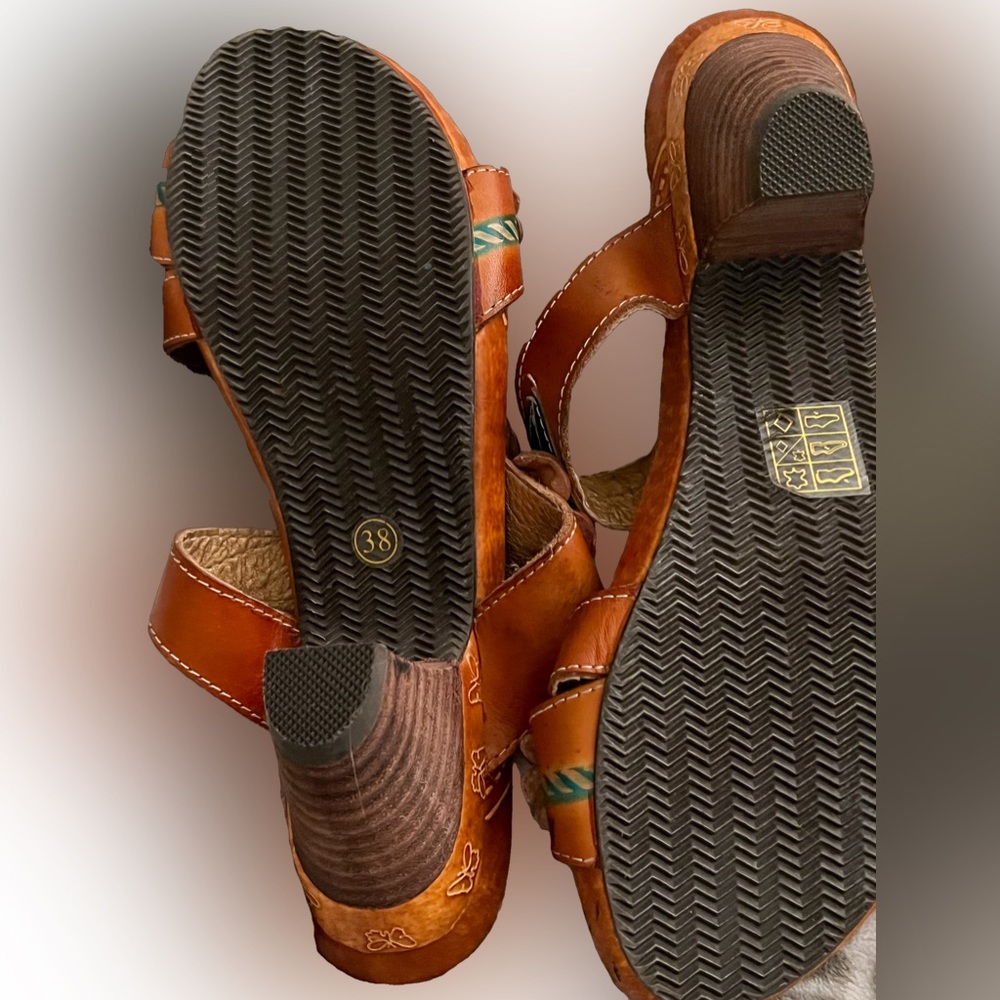 Spring Step L’Artiste Leather Sandals - Picture 5 of 8
